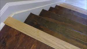 how to transition laminate flooring to stairs