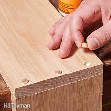 how to hide screws in wood