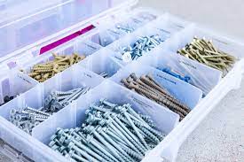 how to organize screws and nails